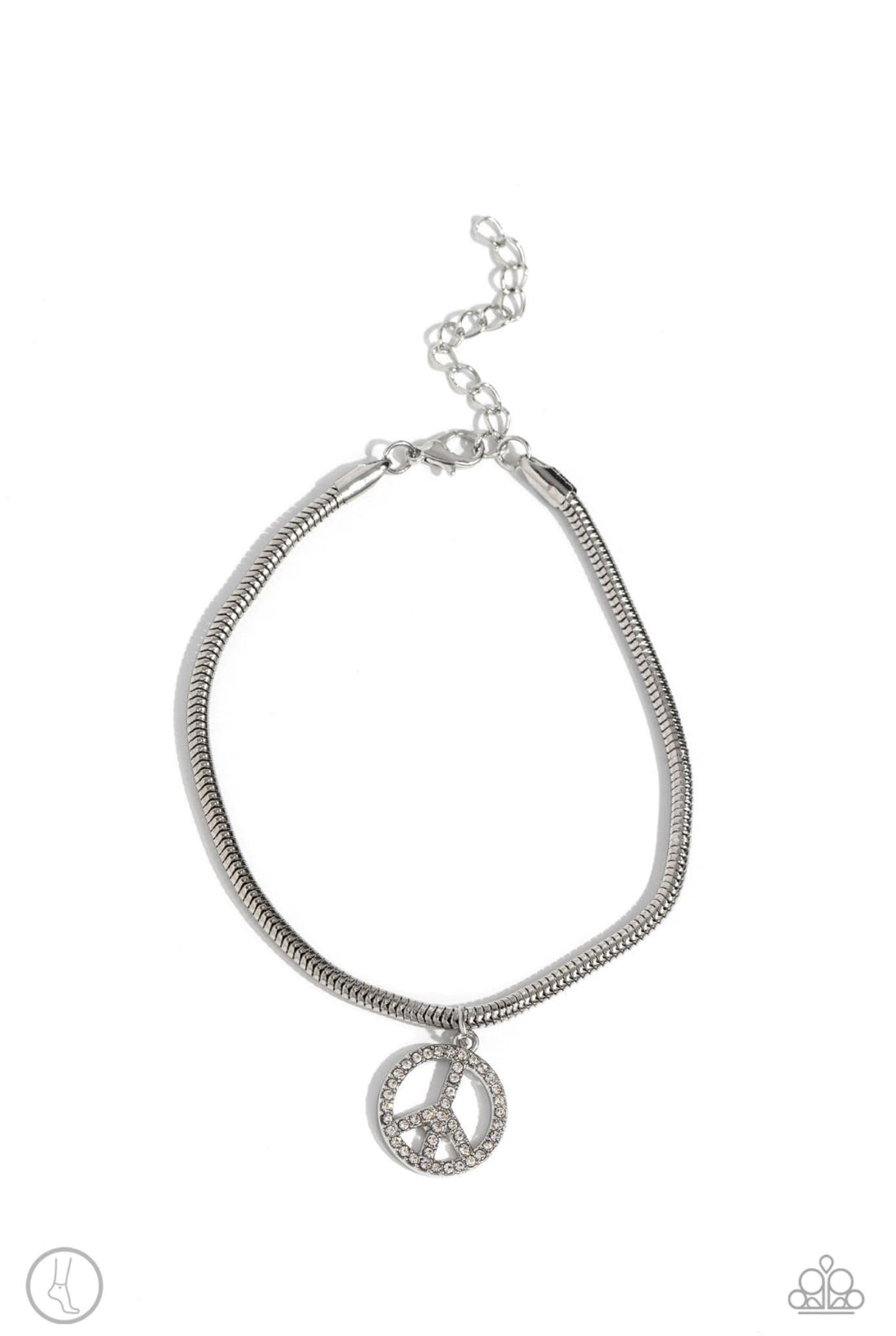 Paparazzi - Pampered Peacemaker - Silver Anklet