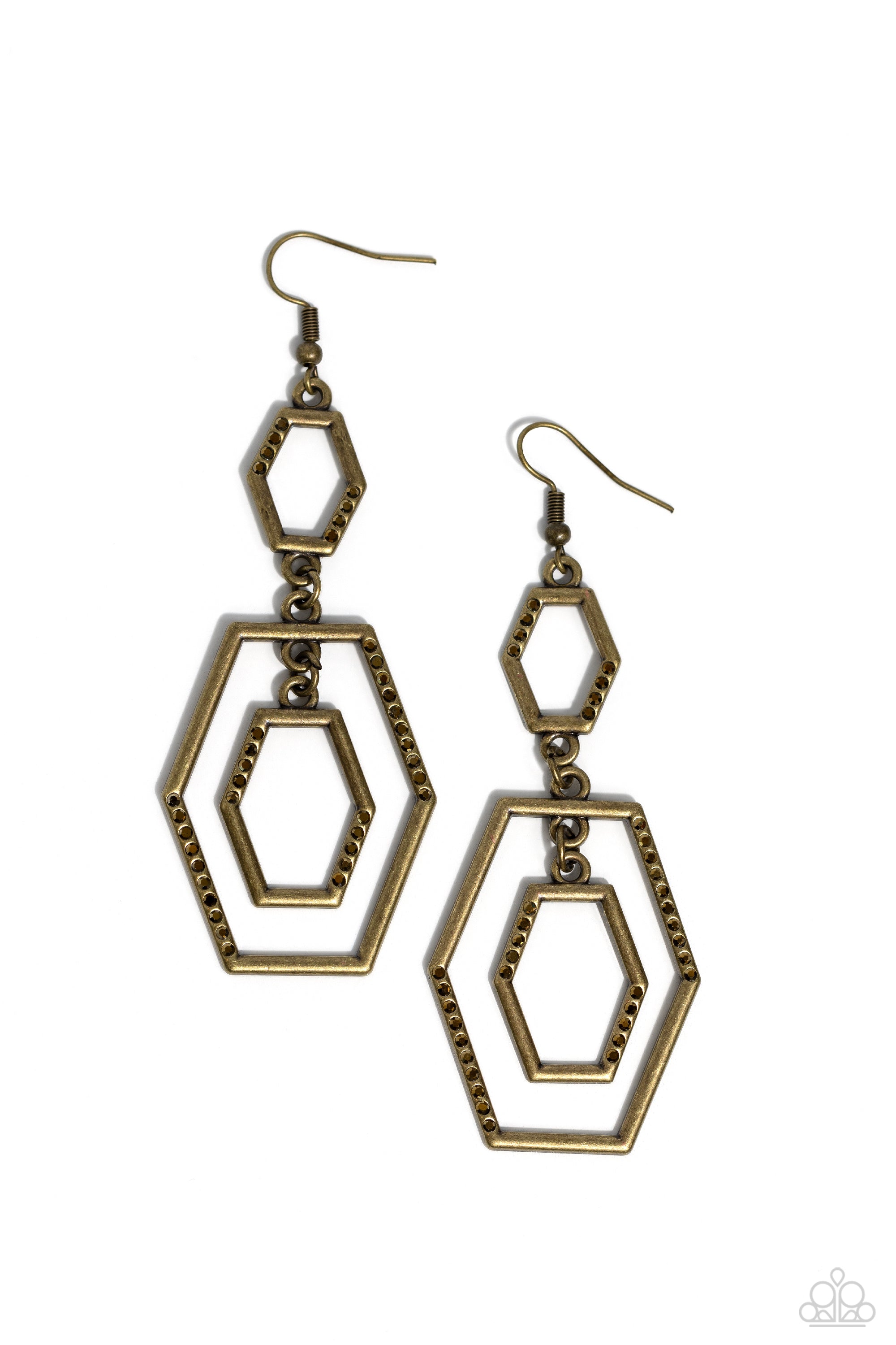 Paparazzi - Geometric Maven - Brass