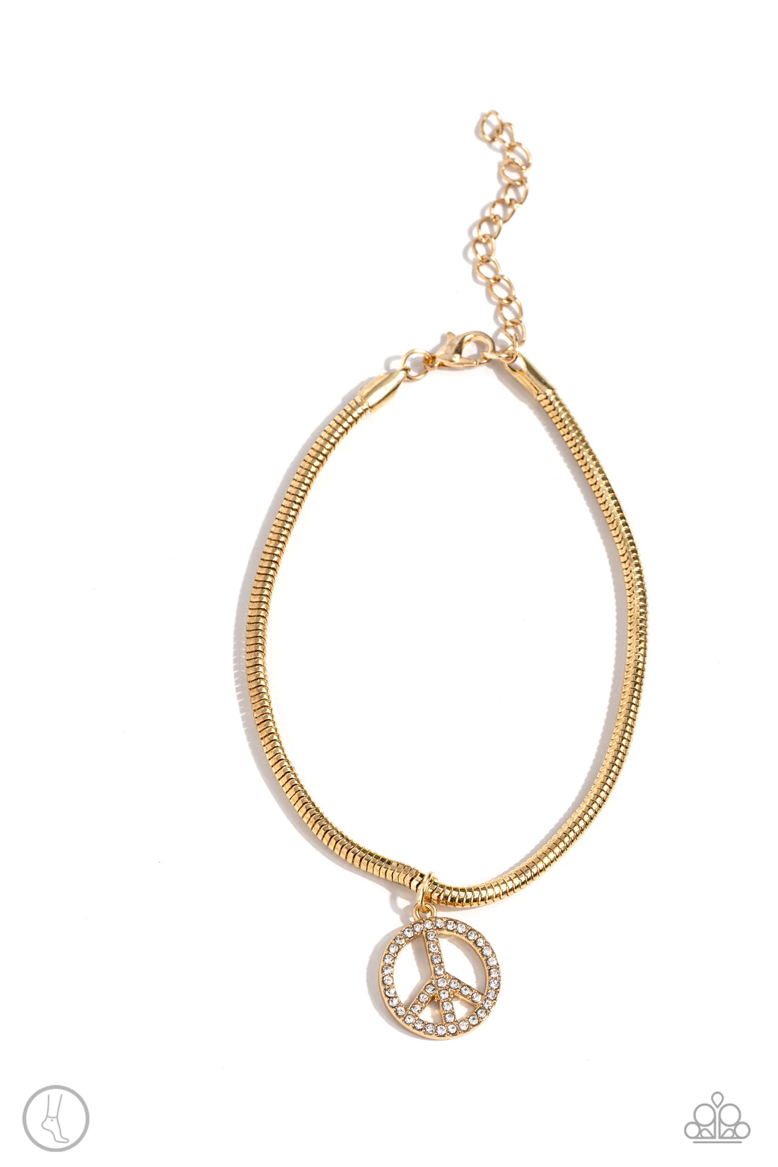 Paparazzi - Pampered Peacemaker - Gold Anklet