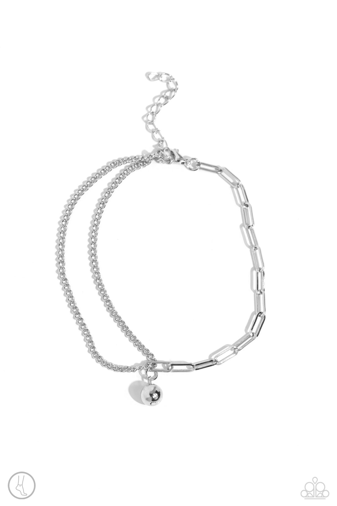 Paparazzi - Solo Sojourn - Silver Anklet