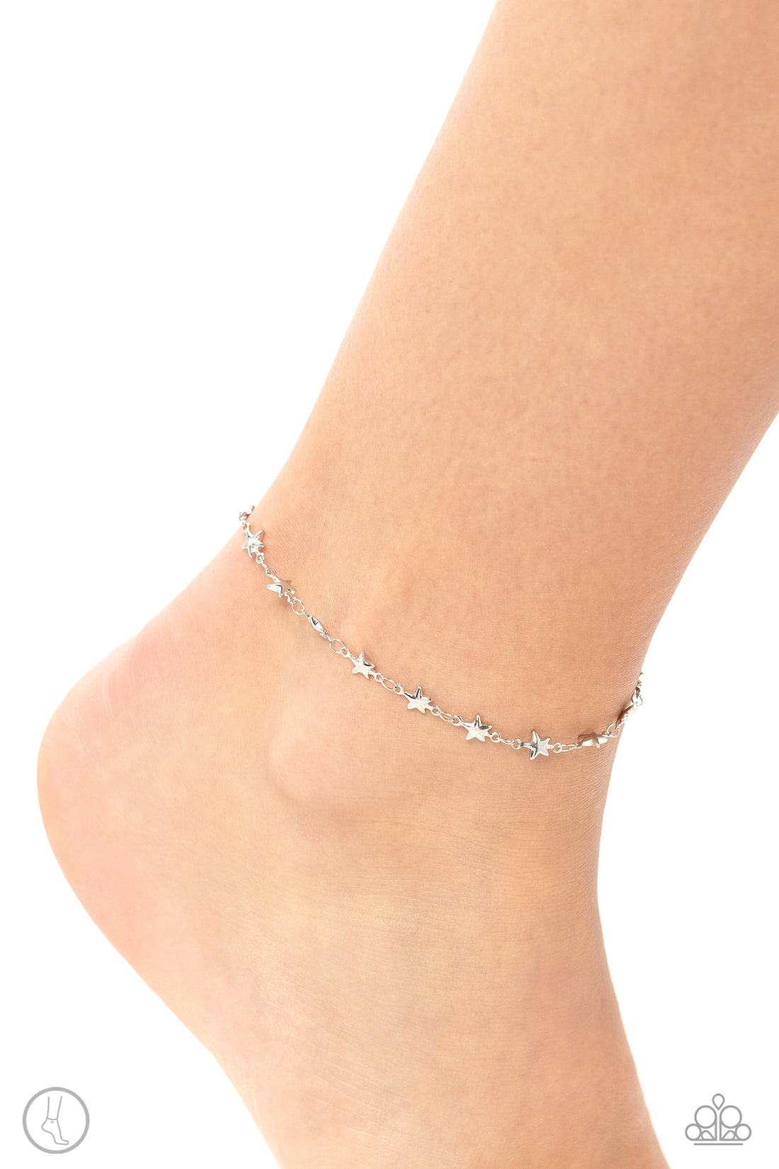 Paparazzi - Starry Swing Dance - Silver Anklet